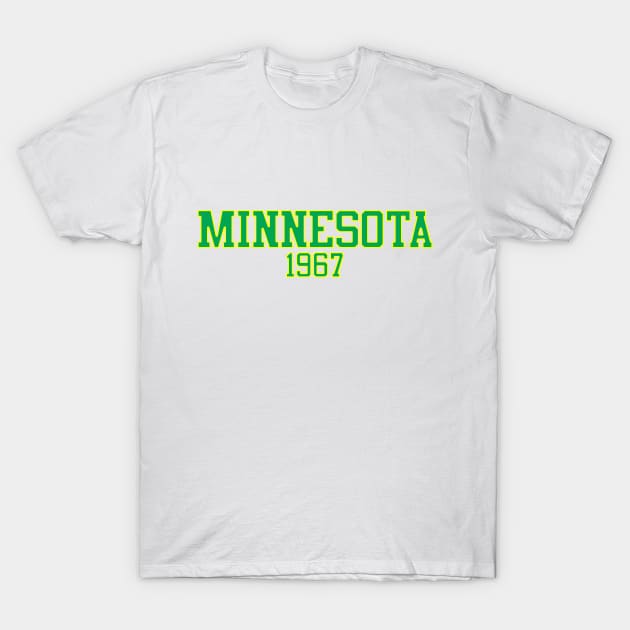 Minnesota 1967 T-Shirt by GloopTrekker